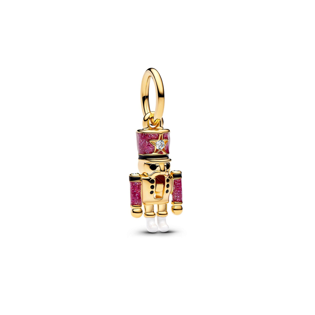 Moveable Nutcracker Dangle Charm