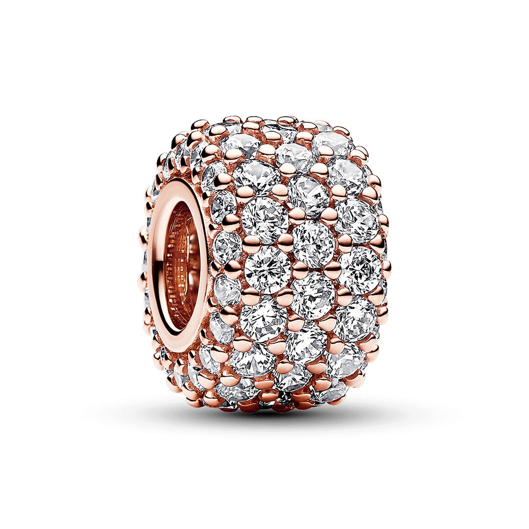 Sparkling Pavé Triple-row Charm