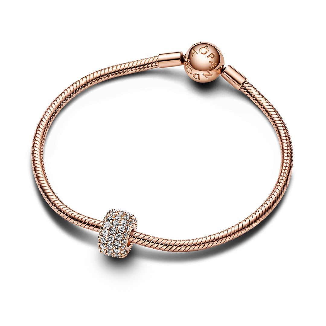 Sparkling Pavé Triple-row Charm