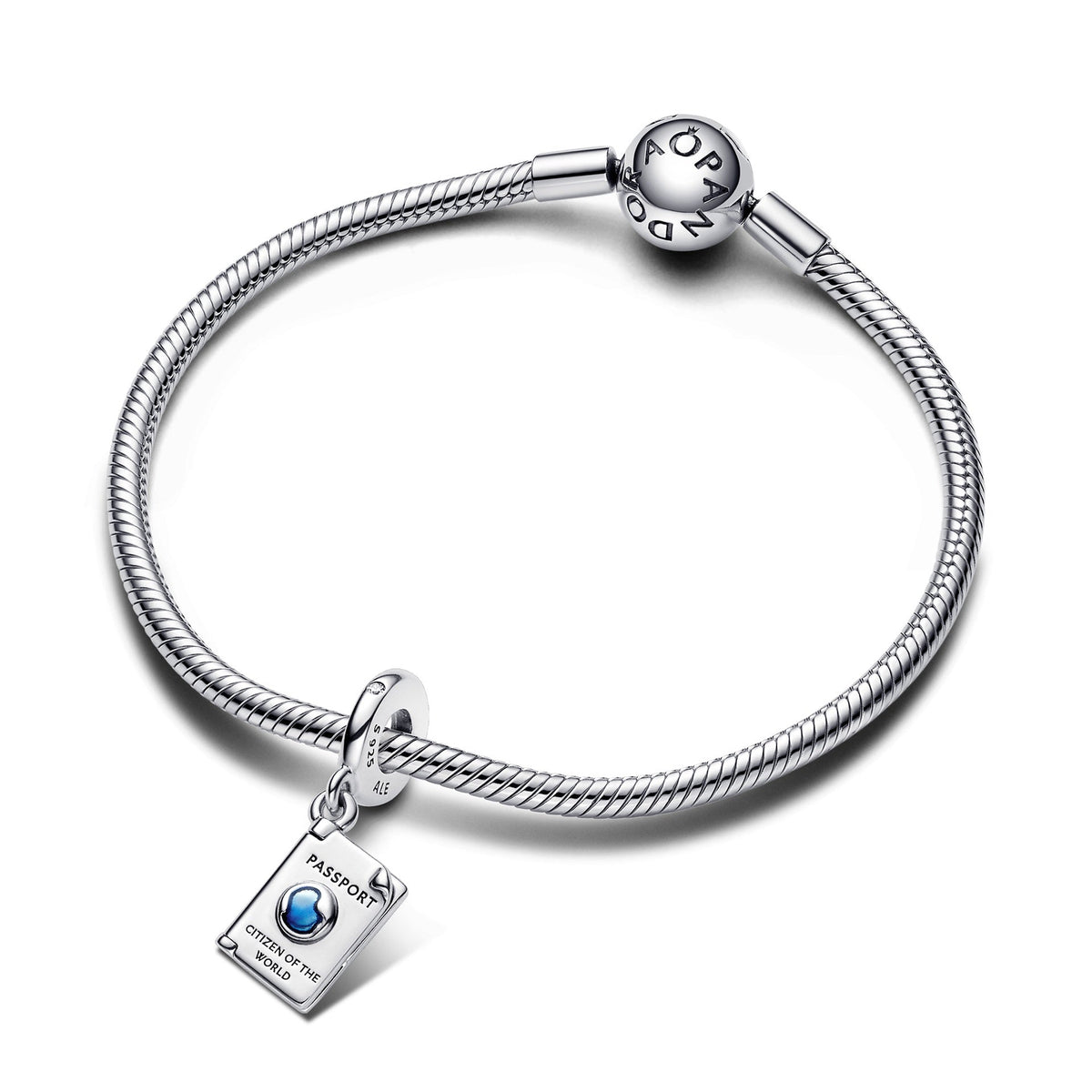 Openable Passport Dangle Charm