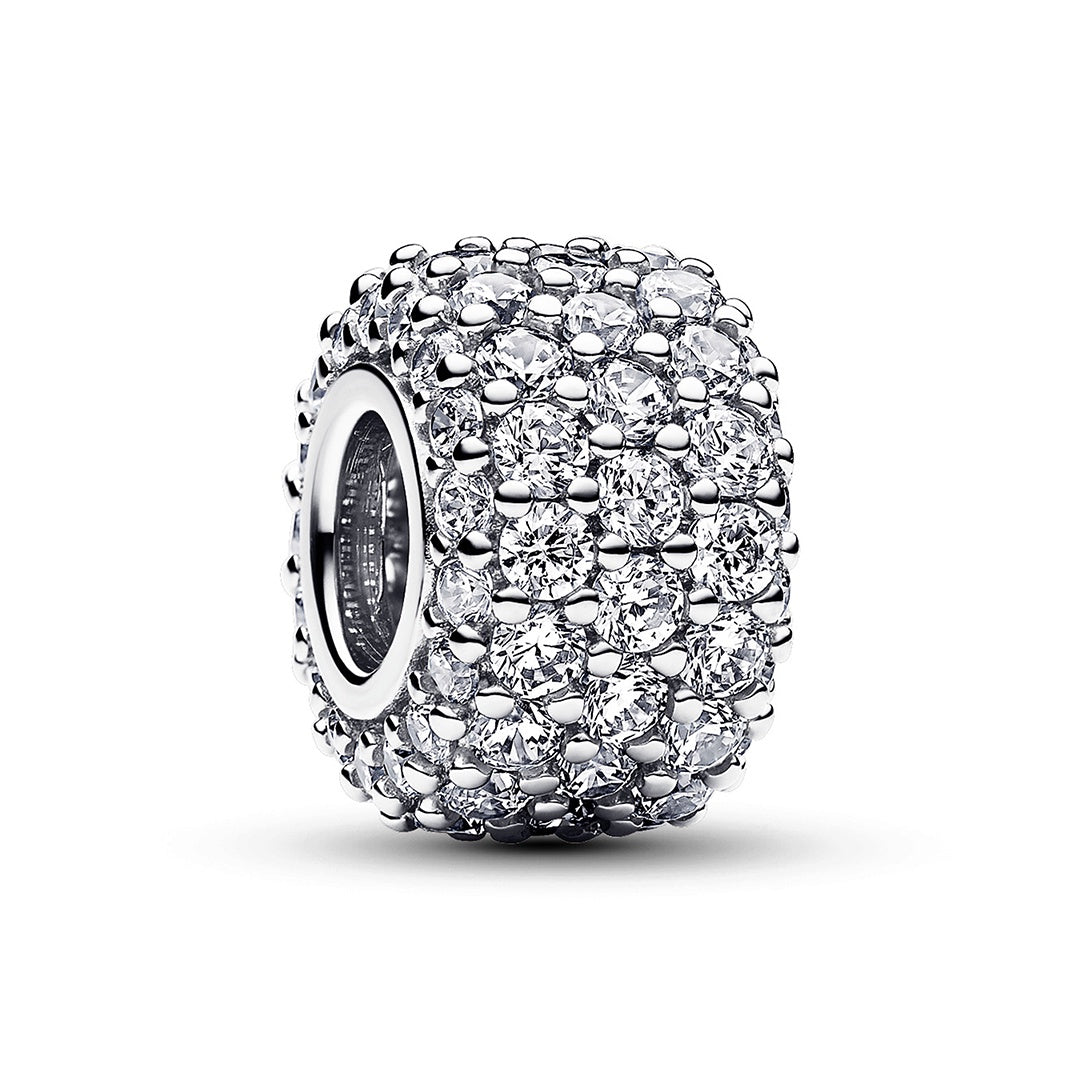 Sparkling Pavé Triple-row Charm