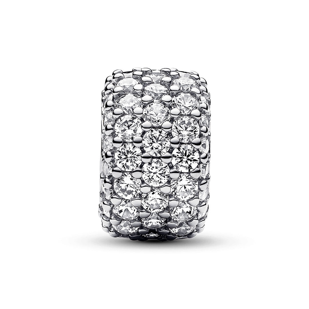 Sparkling Pavé Triple-row Charm