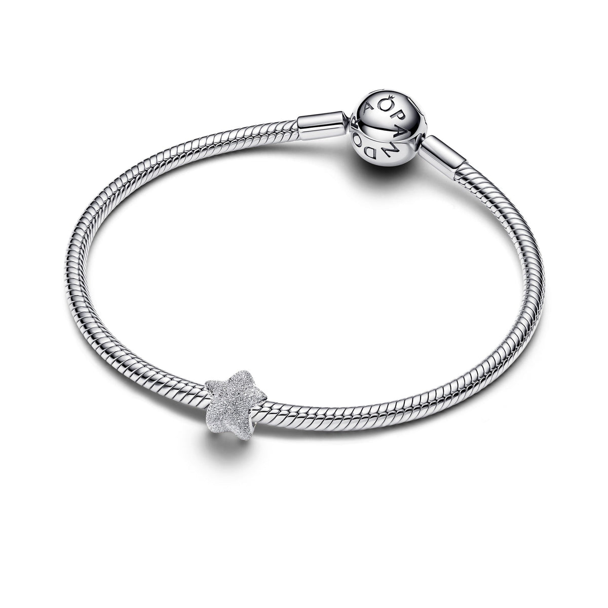 Pandora Textured Star Mini Charm
