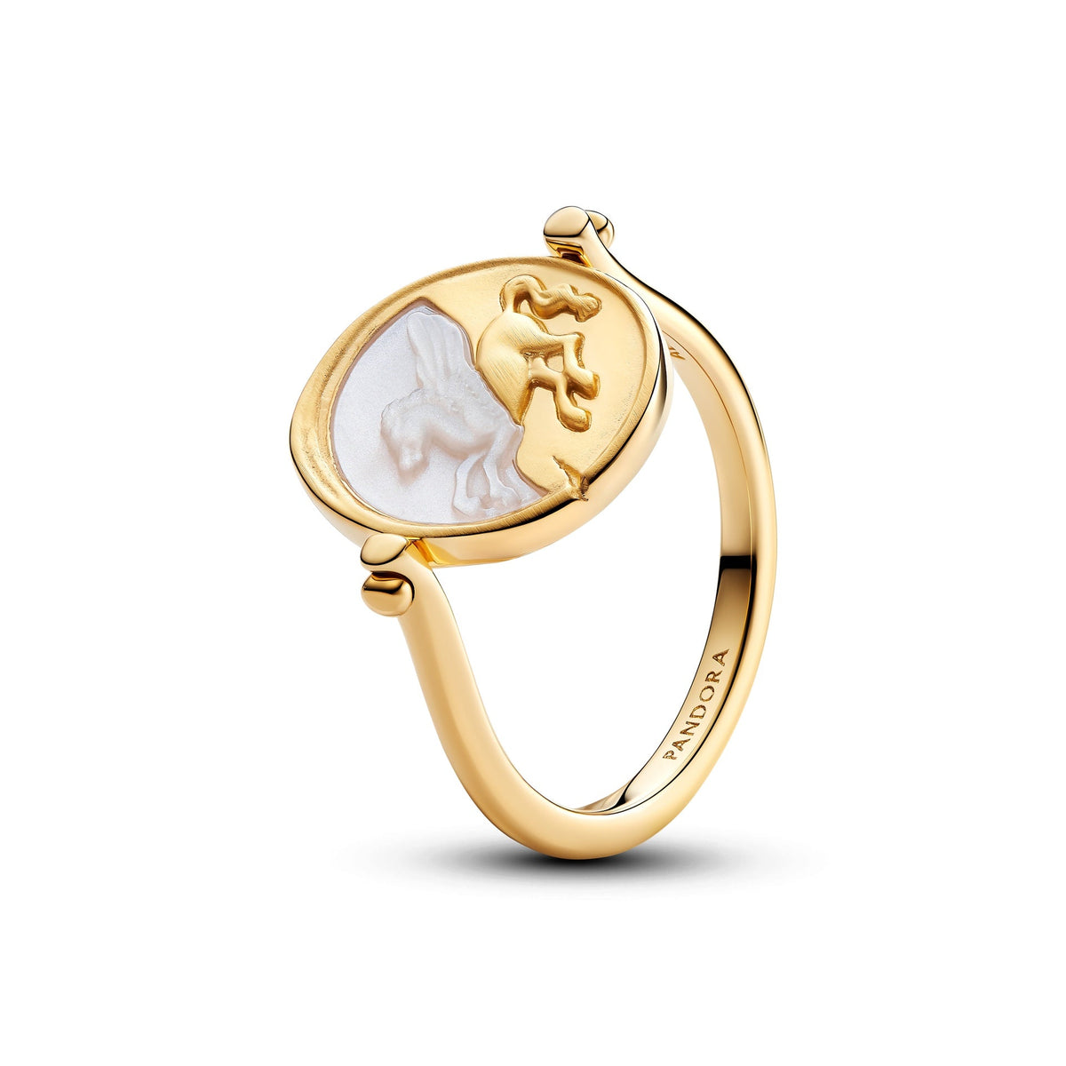 Pandora Pegasus Reversible Medallion Ring
