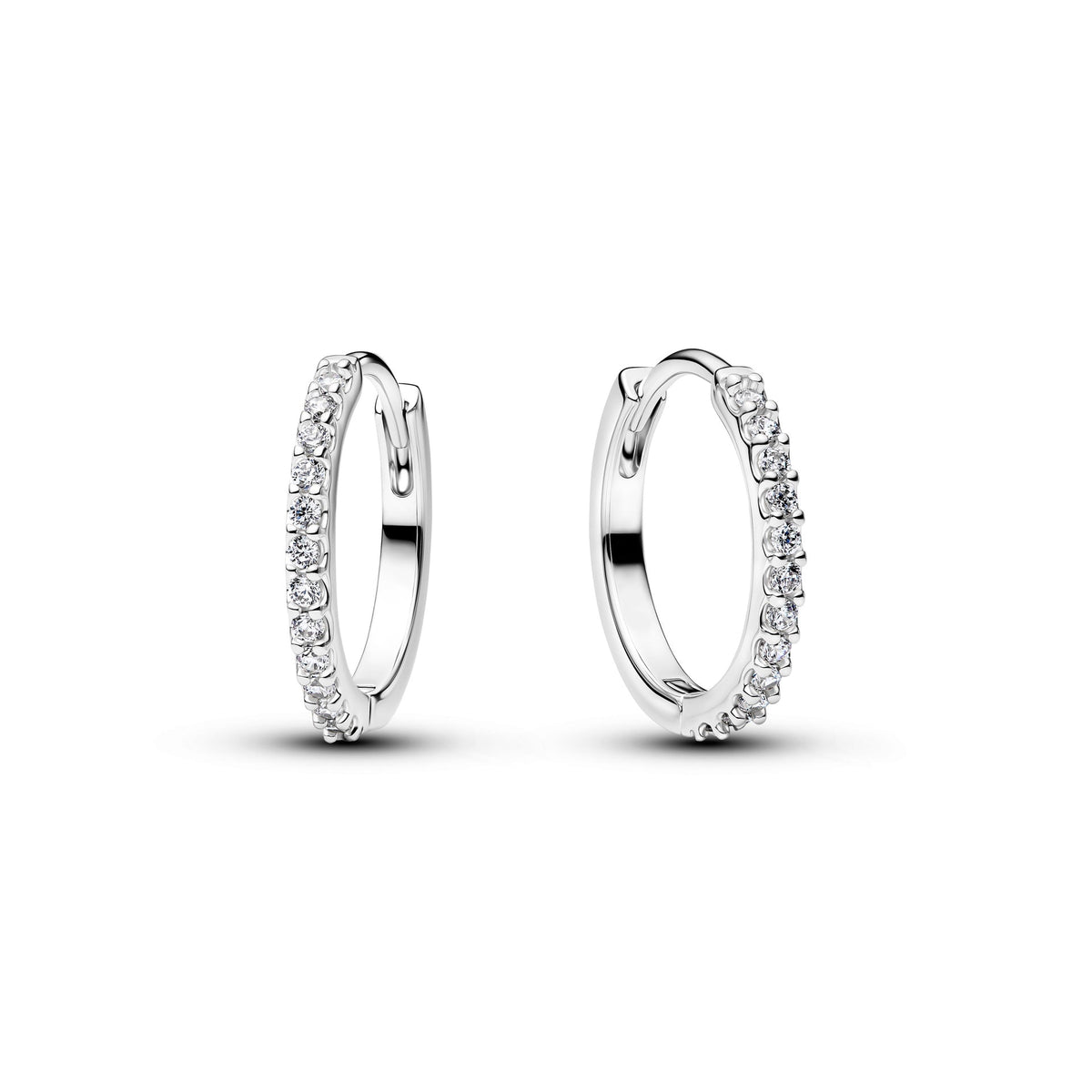 Pandora Sparkling Mini Hoop Earrings