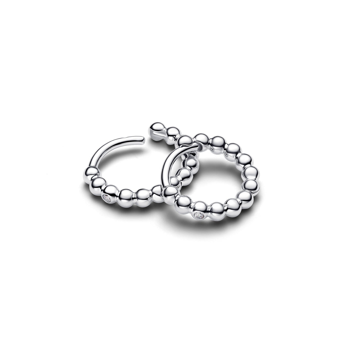 Pandora Beaded Huggie Earrings