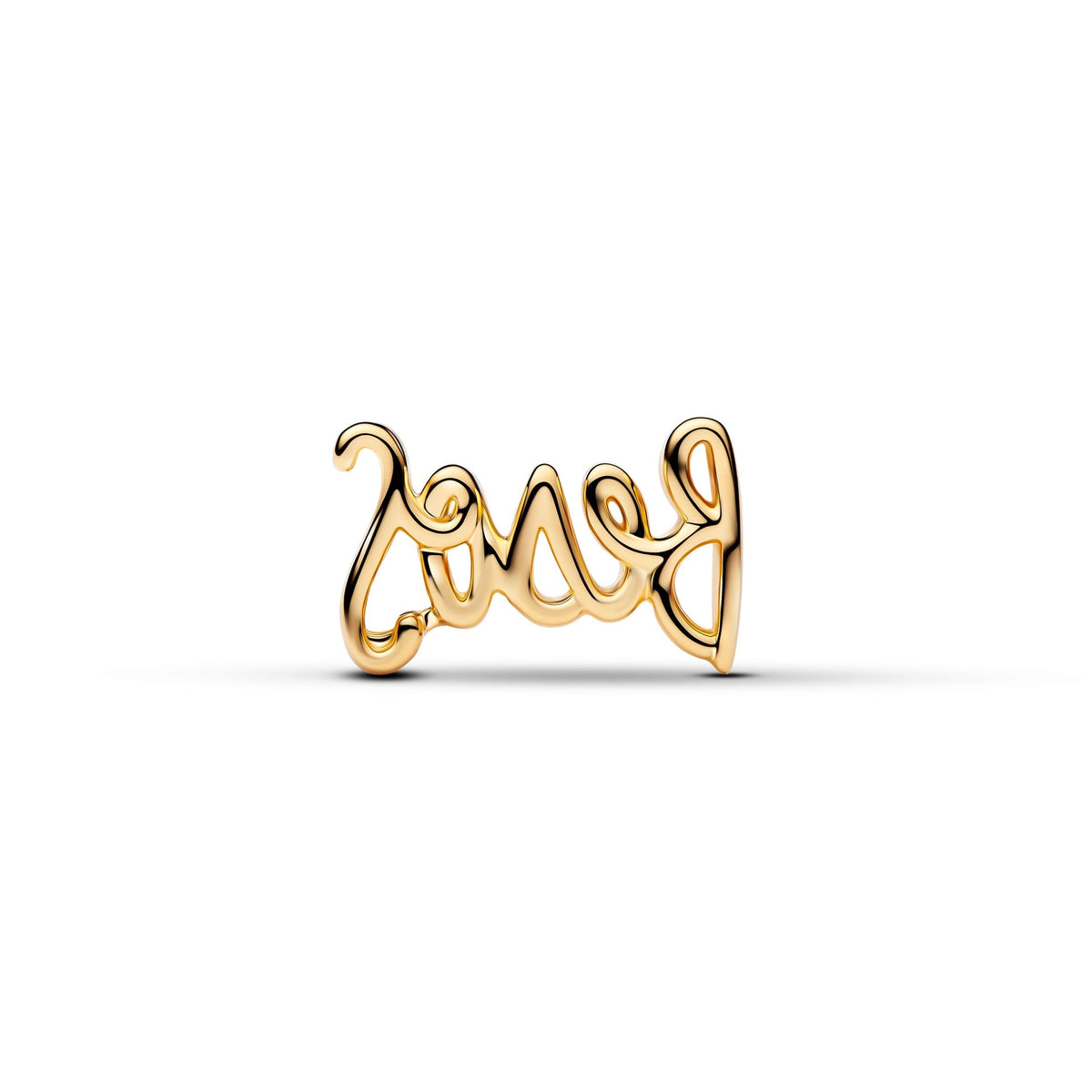 Pandora Besos Script Charm
