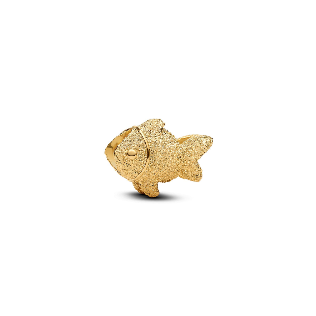 Pandora Textured Fish Mini Charm
