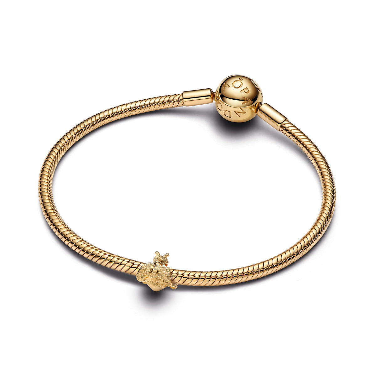 Pandora Textured Bee Mini Charm