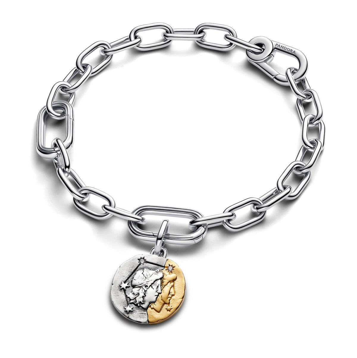 Pandora Gemini Zodiac Medallion Charm