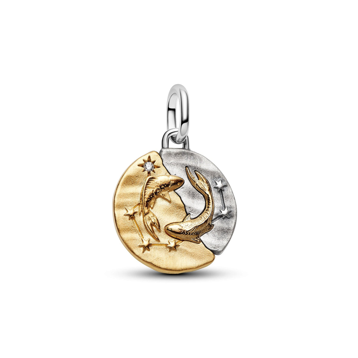 Pandora Pisces Zodiac Medallion Charm