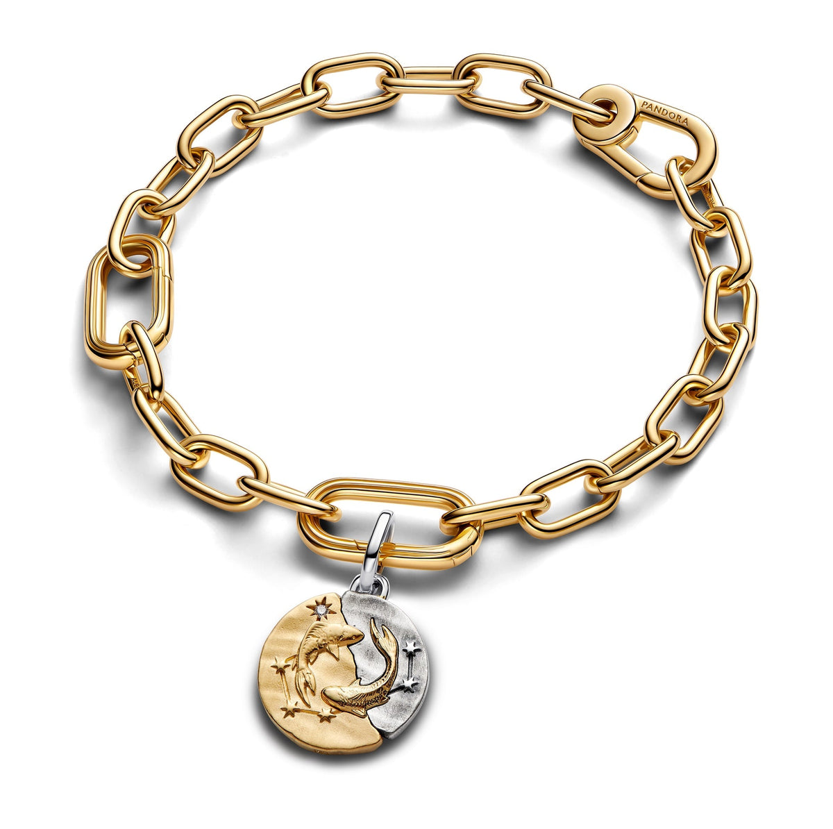 Pandora Pisces Zodiac Medallion Charm