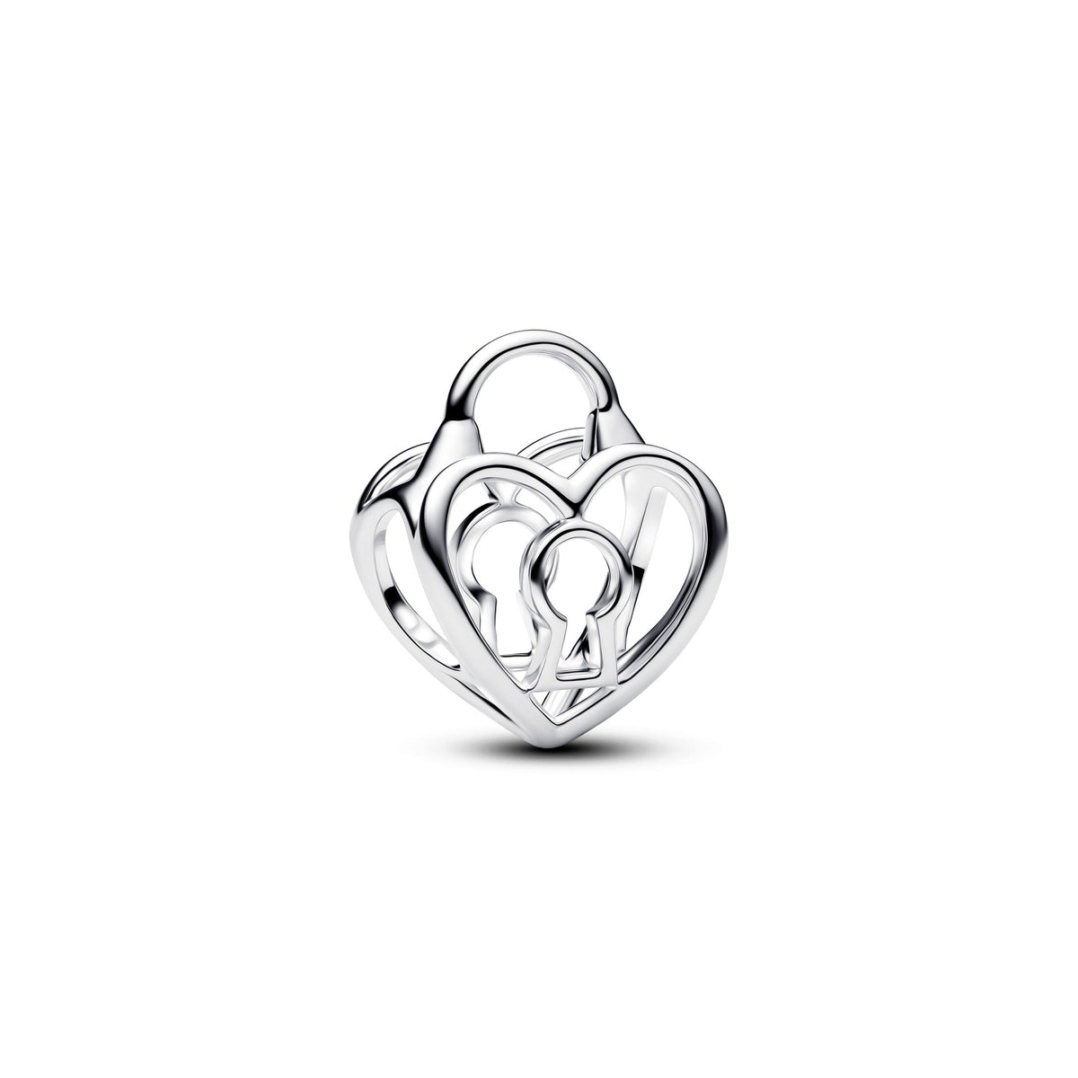 Pandora Openwork Heart Padlock Charm