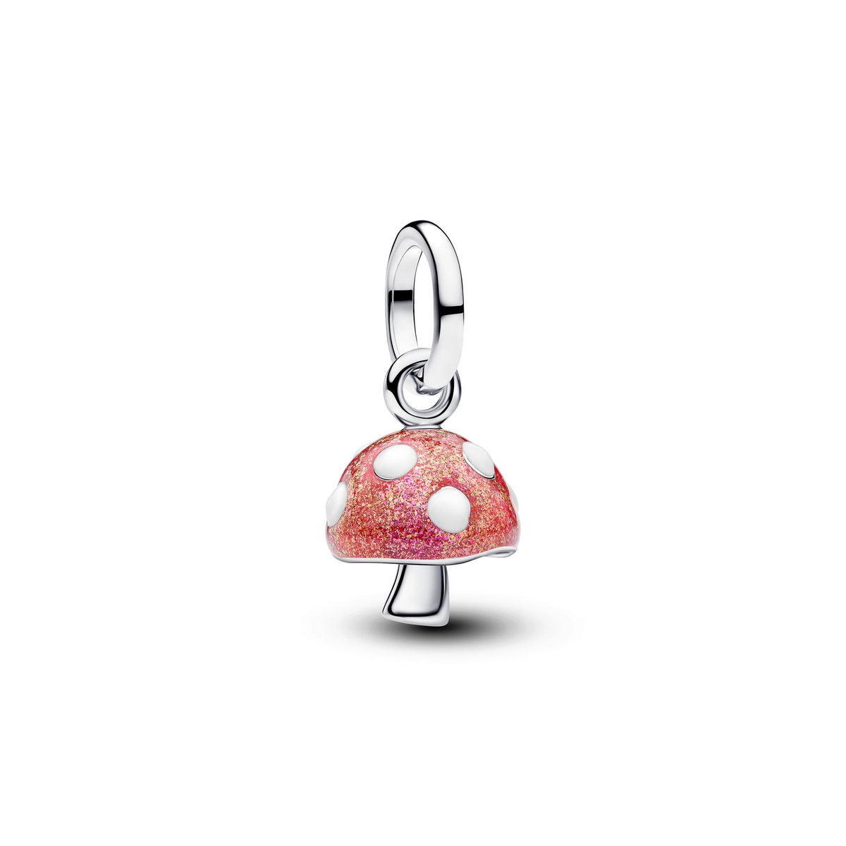 Pandora Glow-in-the-dark Mushroom Dangle Charm