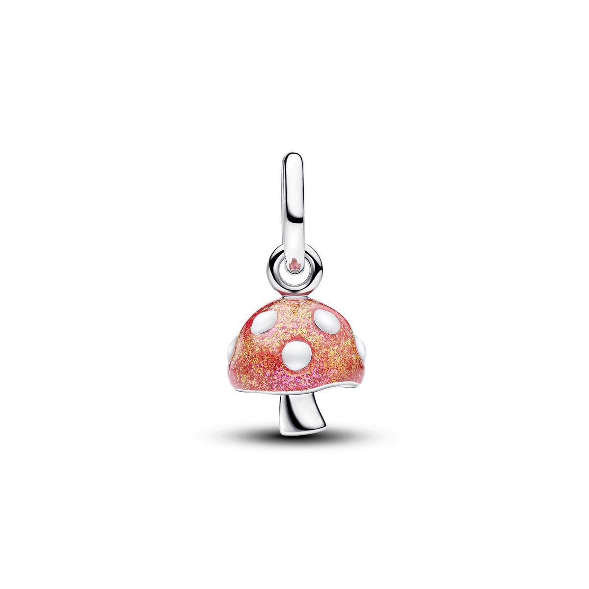 Pandora Glow-in-the-dark Mushroom Dangle Charm