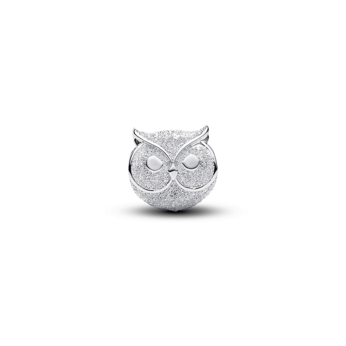 Pandora Textured Owl Mini Charm