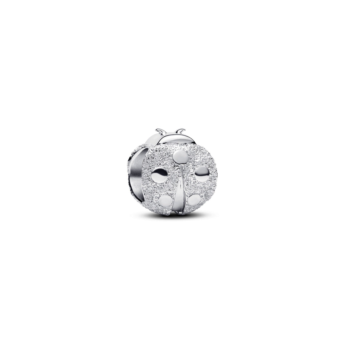 Pandora Textured Ladybird Mini Charm