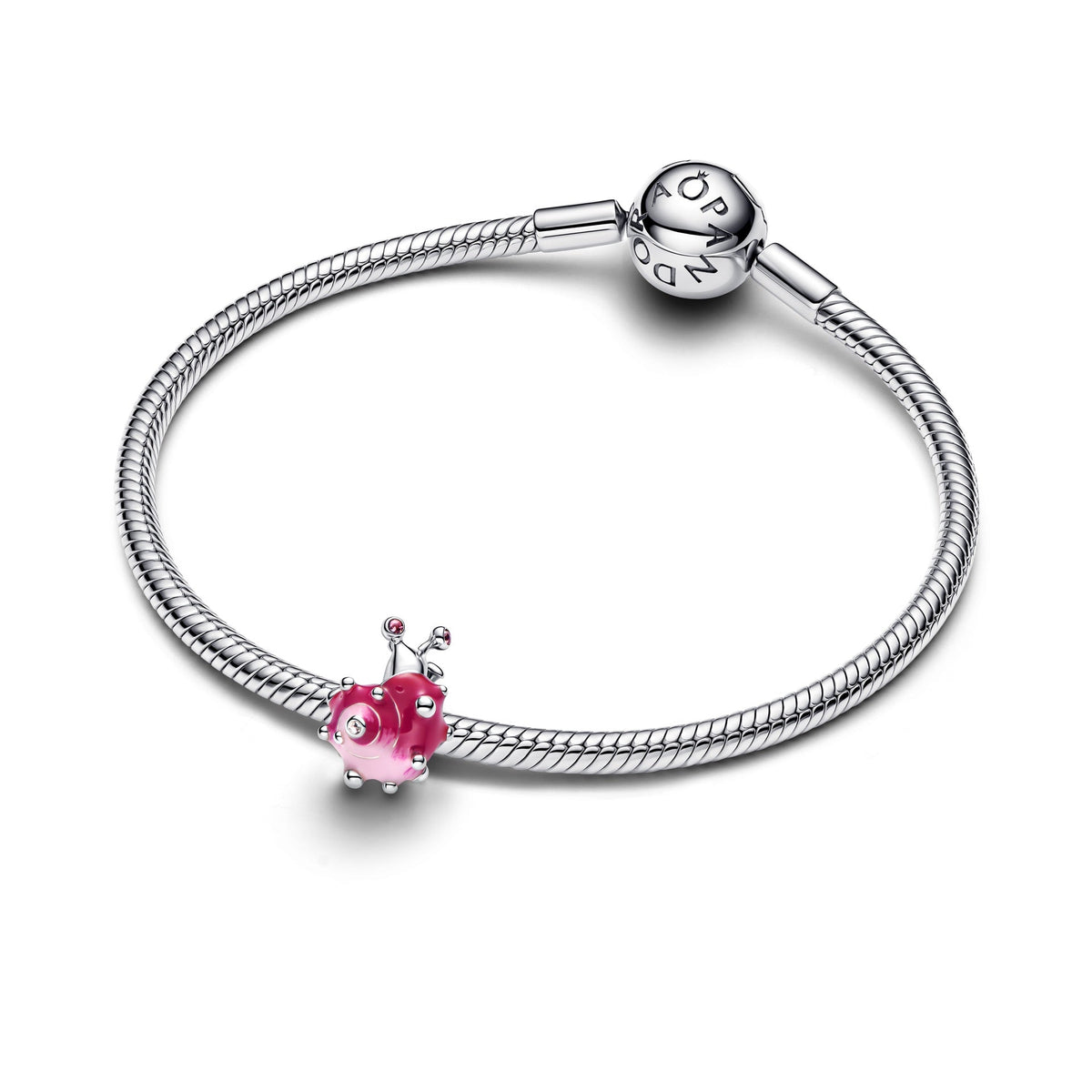 Pandora Pink Snail Charm