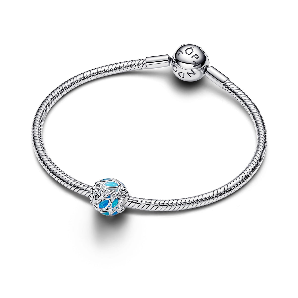 Pandora Openwork Swimming Fish Charm