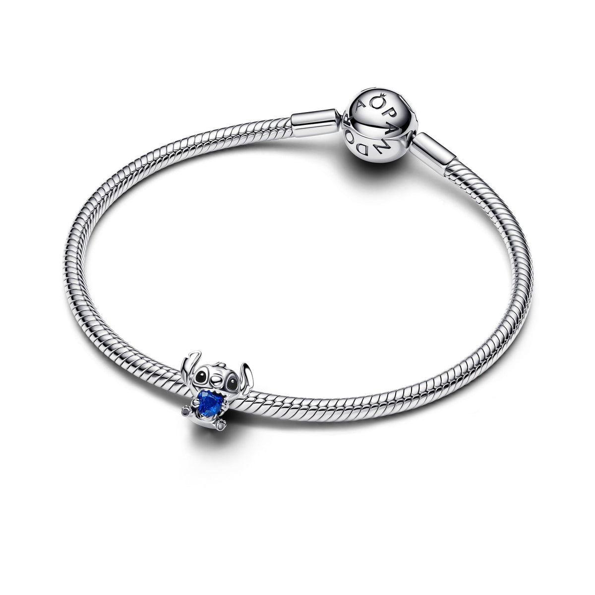 Pandora Disney Stitch Blue Heart Charm