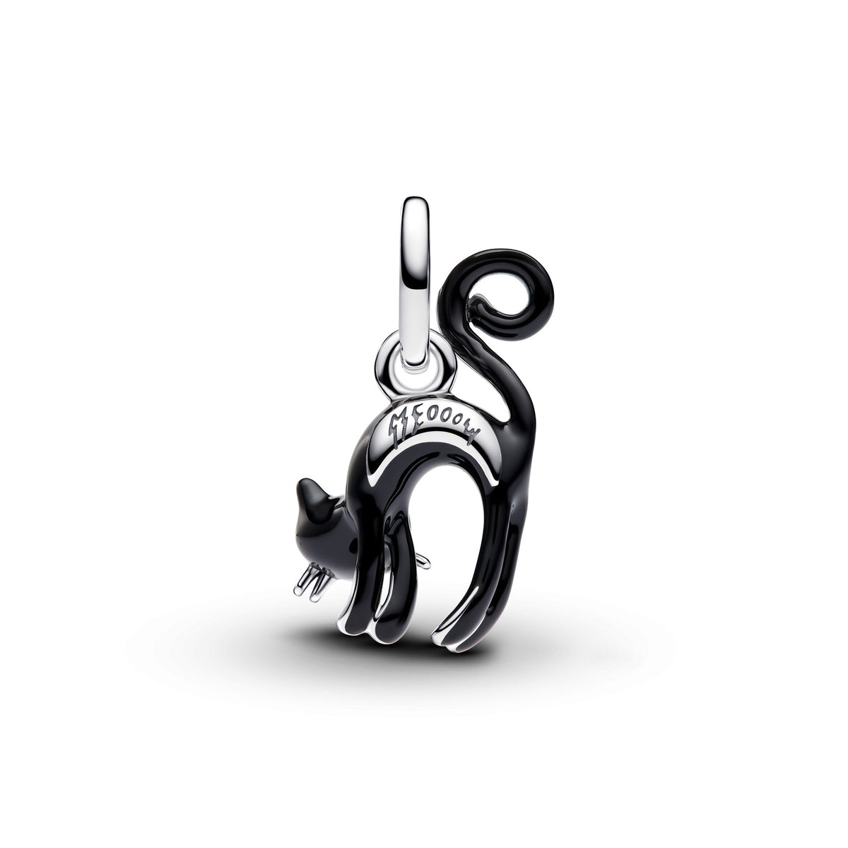 Pandora Black Cat Dangle Charm