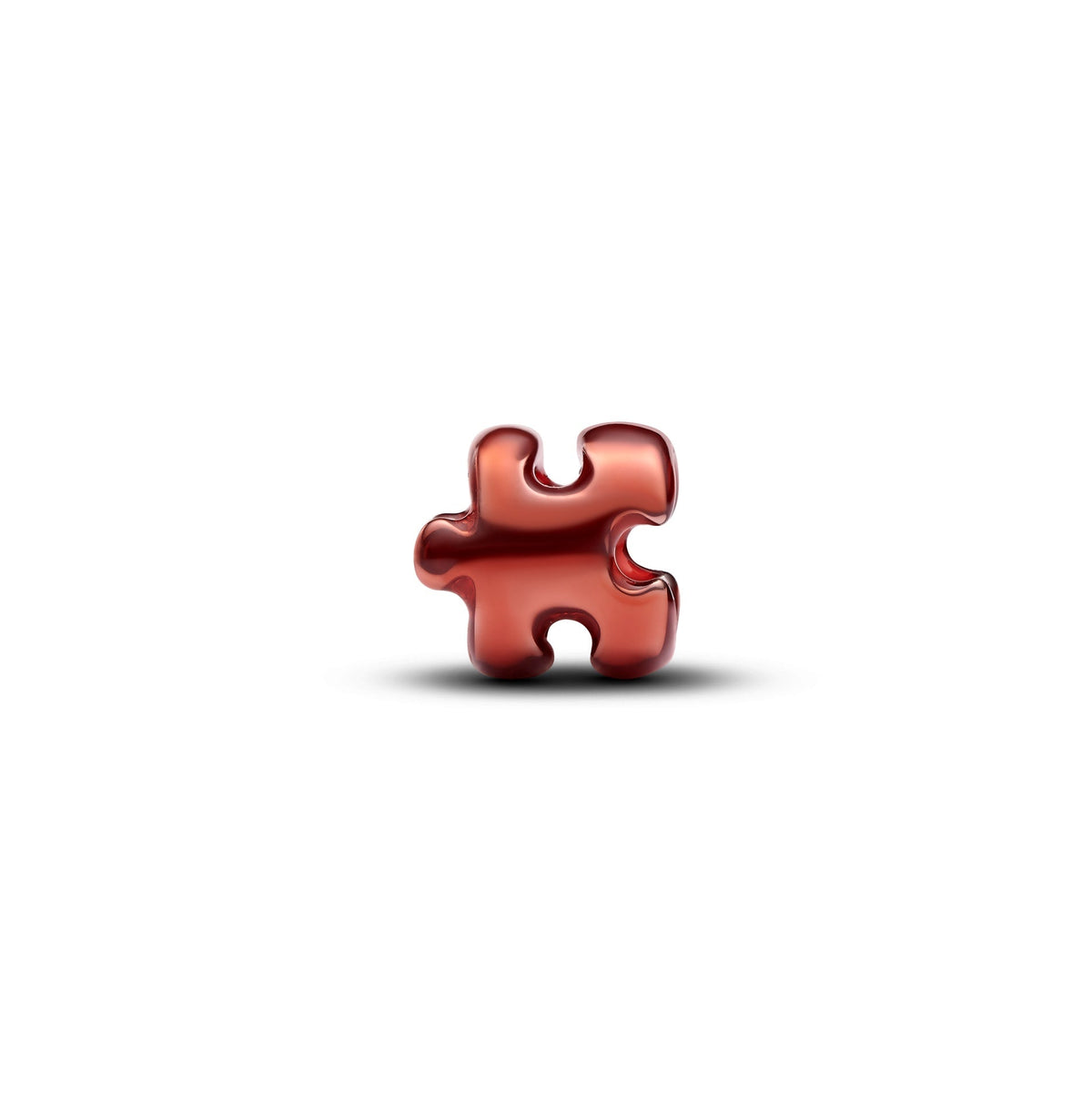 Pandora Orange Puzzle Piece Mini Charm