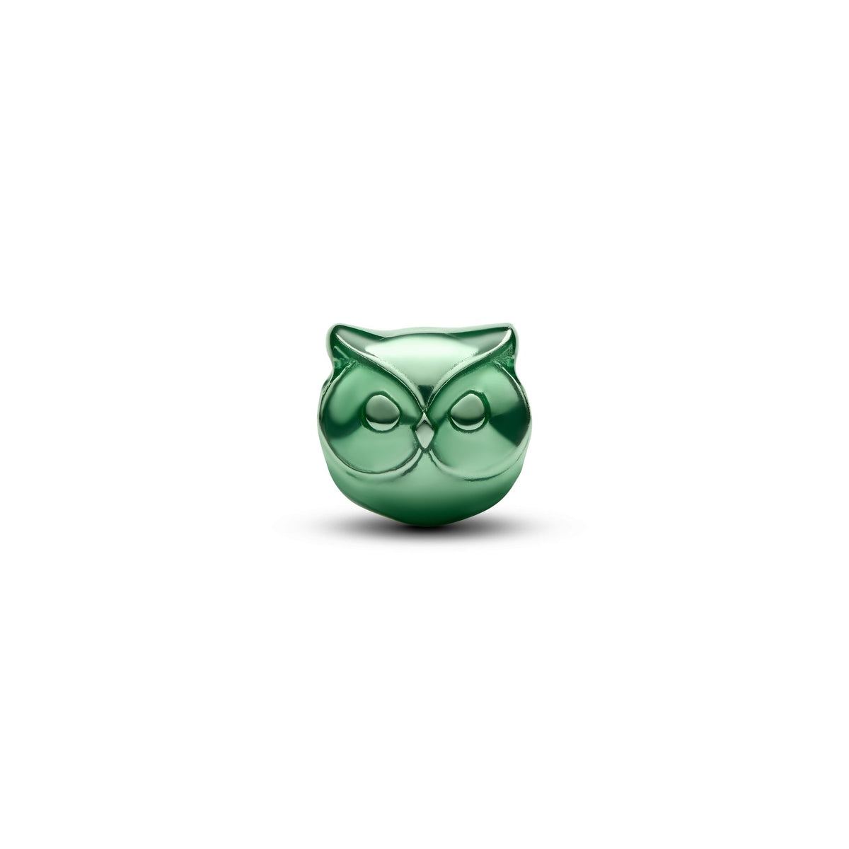 Pandora Green Owl Mini Charm
