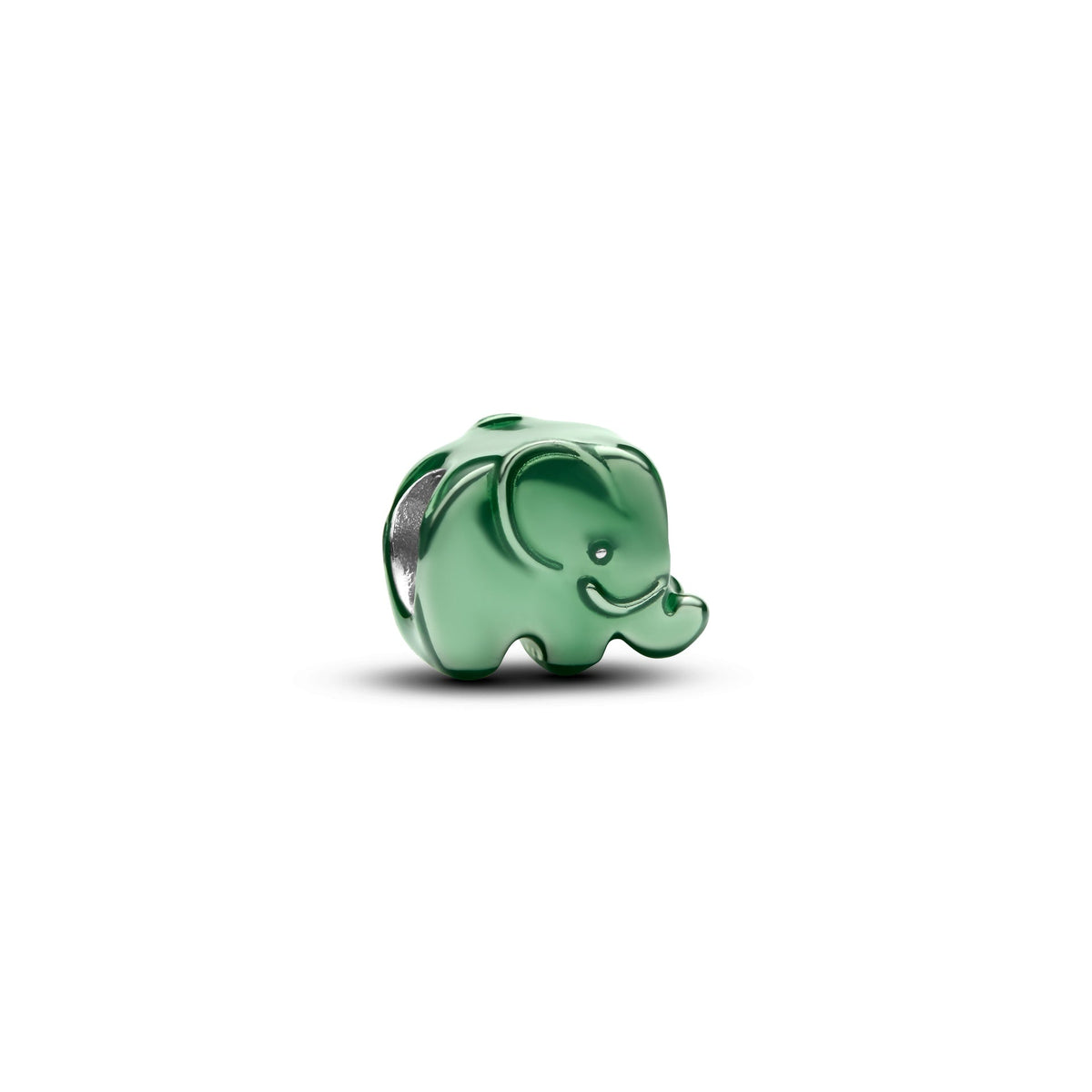 Pandora Green Elephant Mini Charm