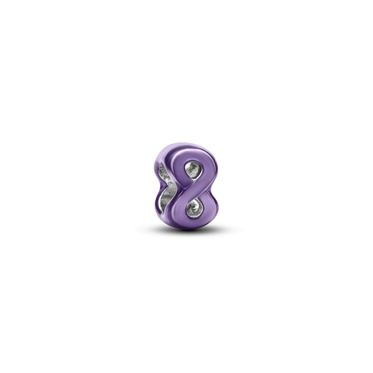 Pandora Purple Infinity Mini Charm