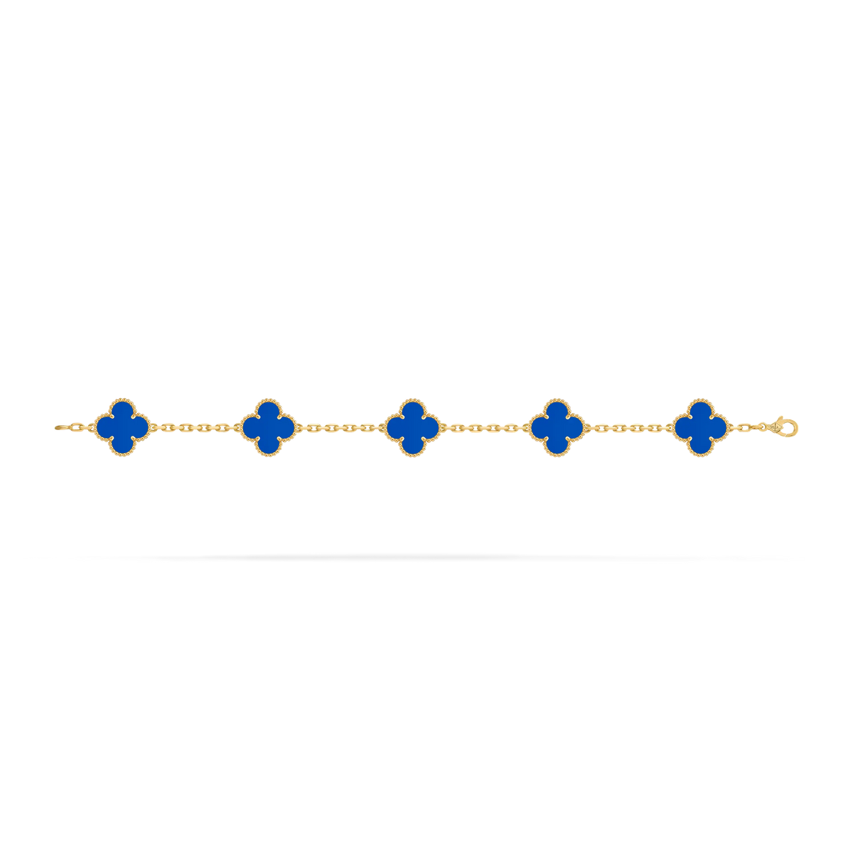 Van Cleef & Arpels Vintage Alhambra Five-Flower Bracelet