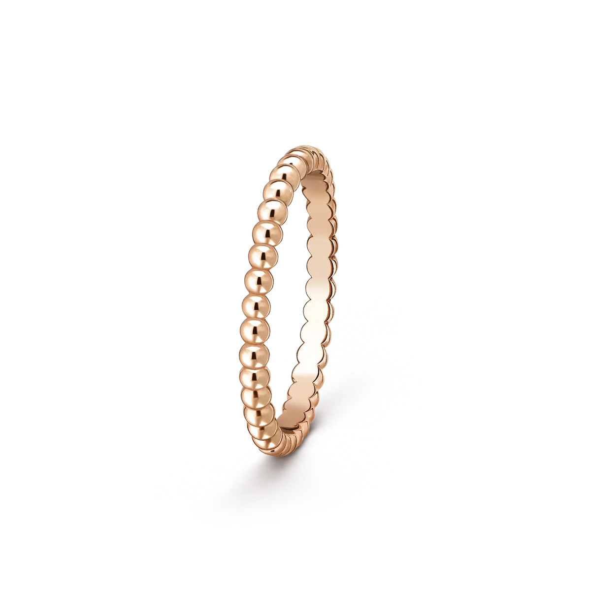 Van Cleef & Arpels Perlée collection gold bead ring