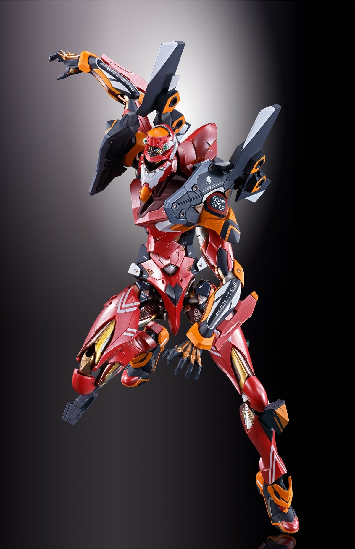 Metal Build Evangelion Production Model-02 30Th With The Spear Of Cassius
