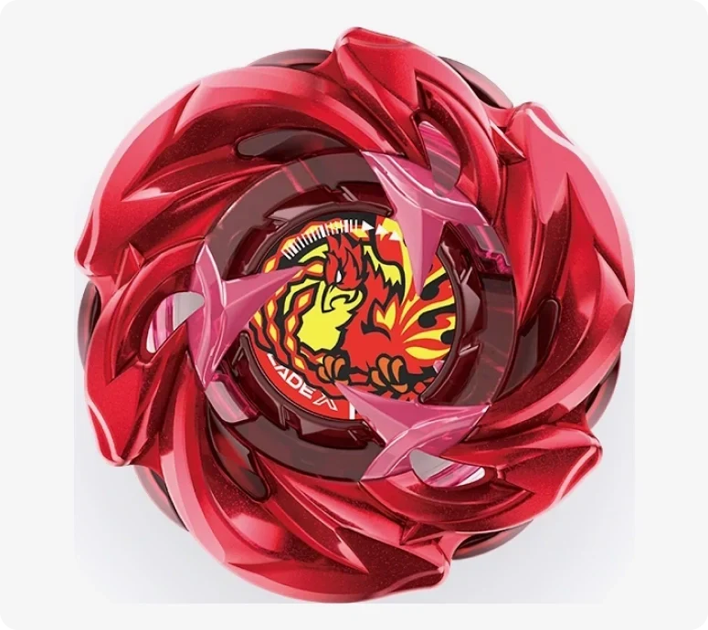 Takara Tomy Beyblade X UX-07 Phoenix Rudder Deck Set