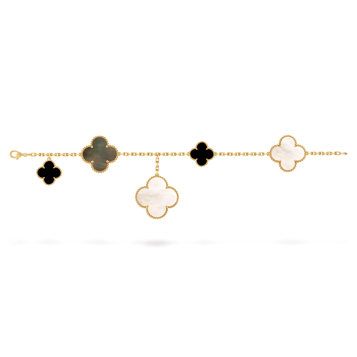 Van Cleef & Arpels Magic Alhambra Five-Flower Bracelet