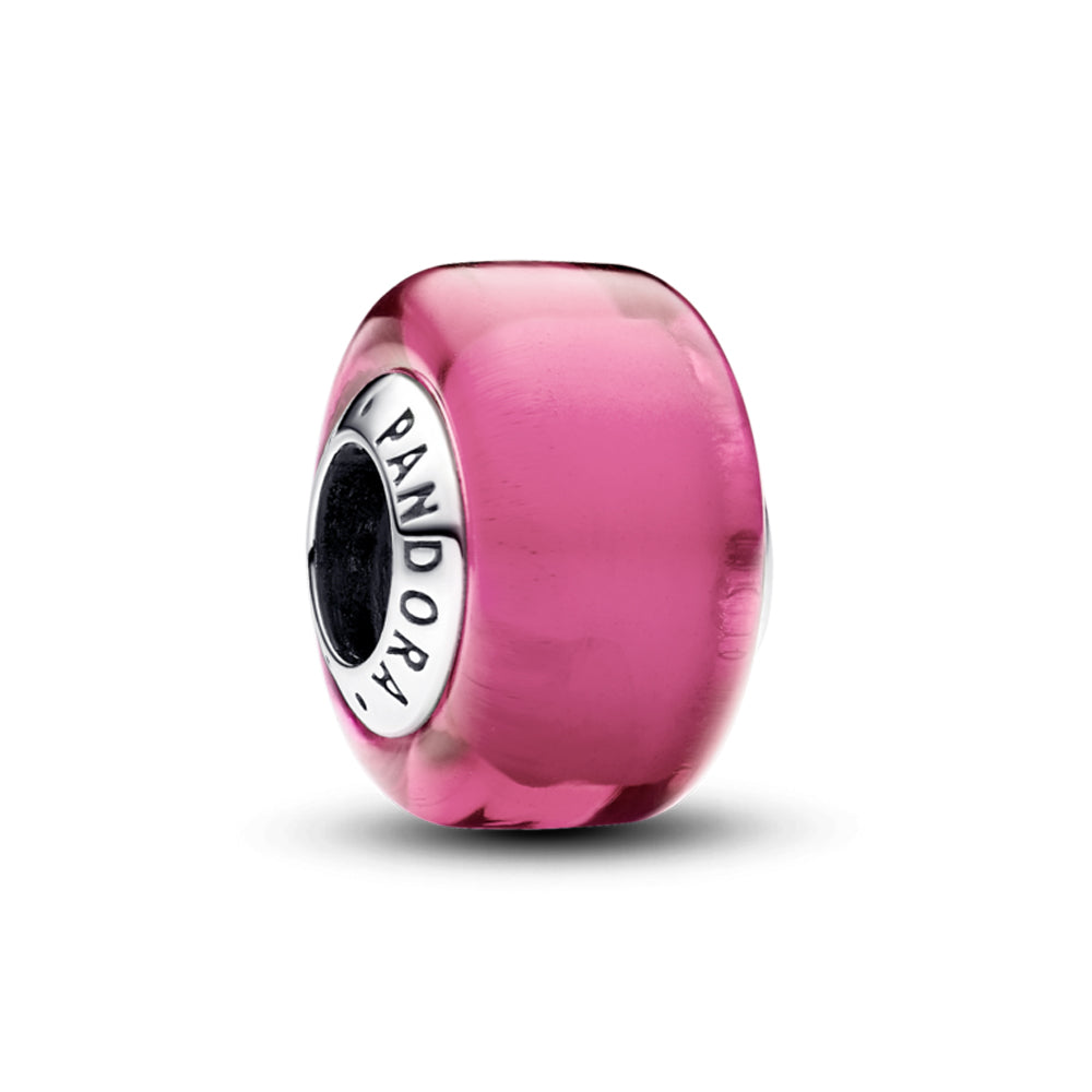 Pink Mini Murano Glass Charm