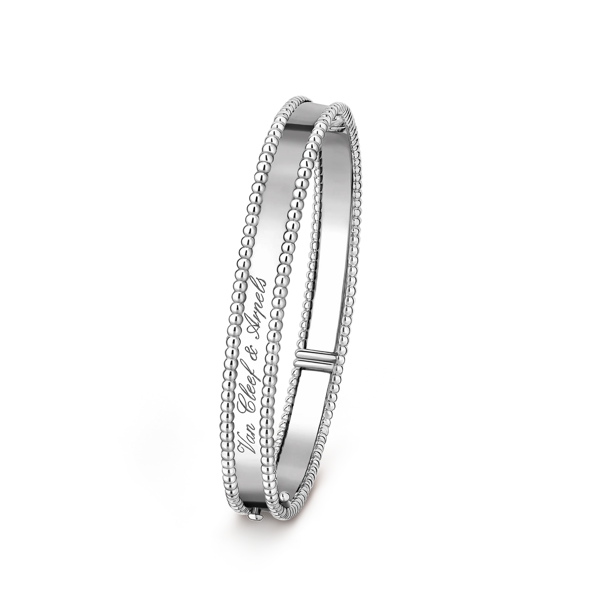 Van Cleef & Arpels Perlée Signature Collection Bracelet with Beaded Trim