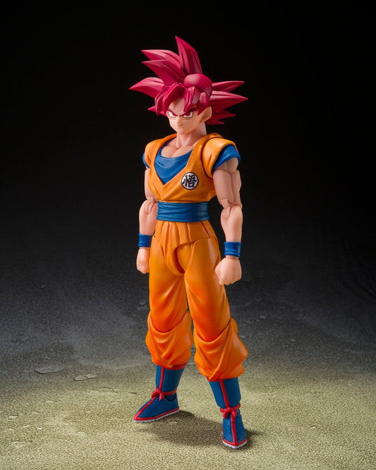 S.H.Figuarts Super Saiyan God Son Goku (God Aura)