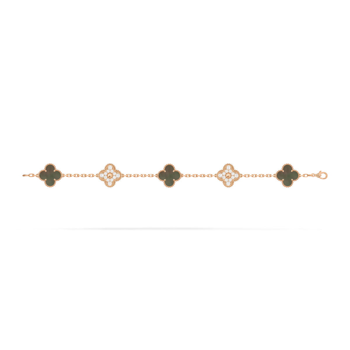 Van Cleef & Arpels Vintage Alhambra Five-Flower Bracelet