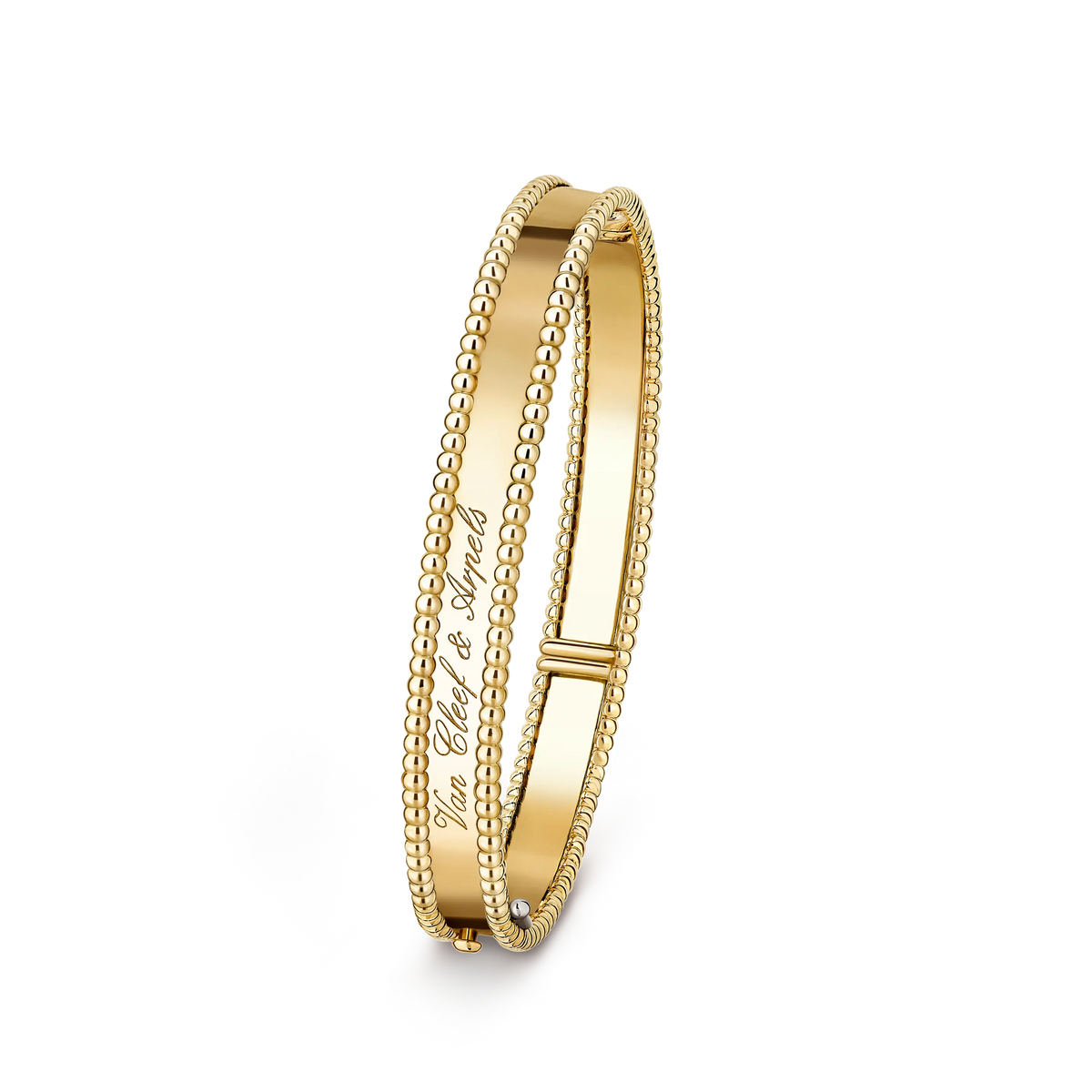 Van Cleef & Arpels Perlée Signature Collection Bracelet with Beaded Trim