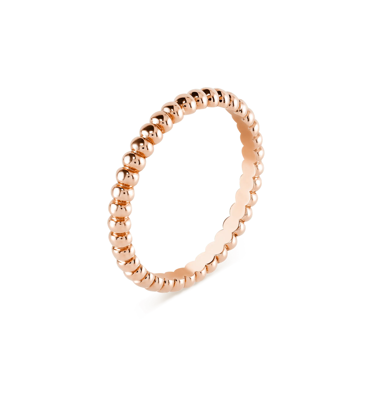 Van Cleef & Arpels Perlée collection gold bead ring