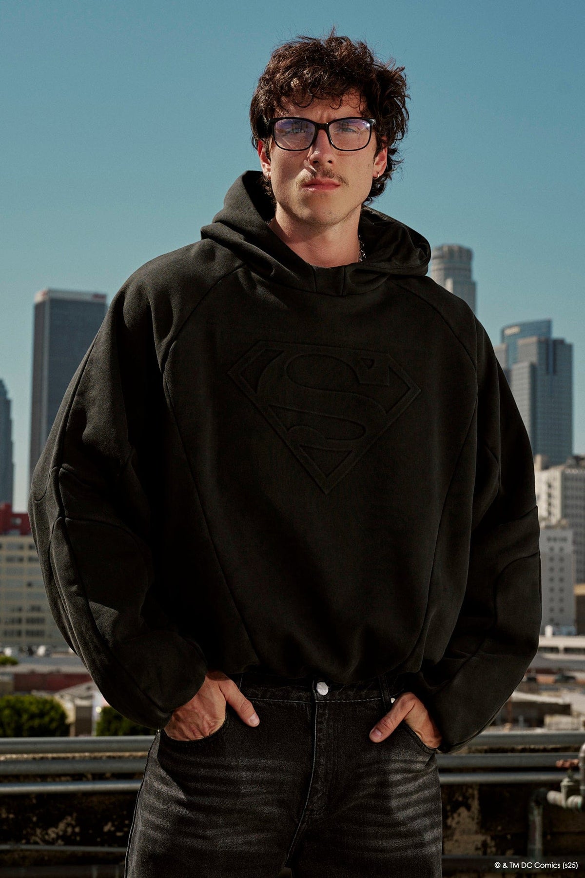 5094 - Superman Shield Hoodies