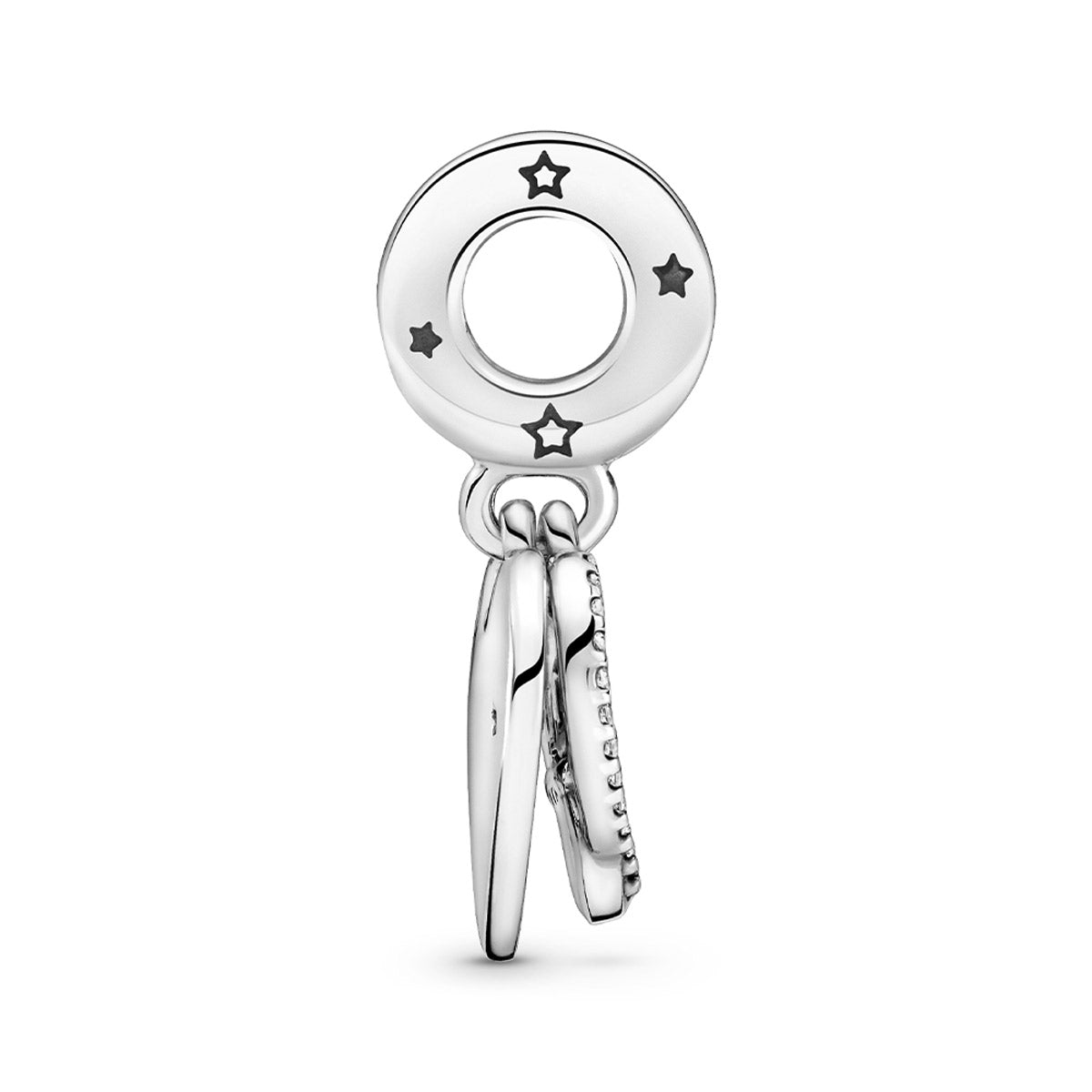 Pandora Cats & Hearts Dangle Charm