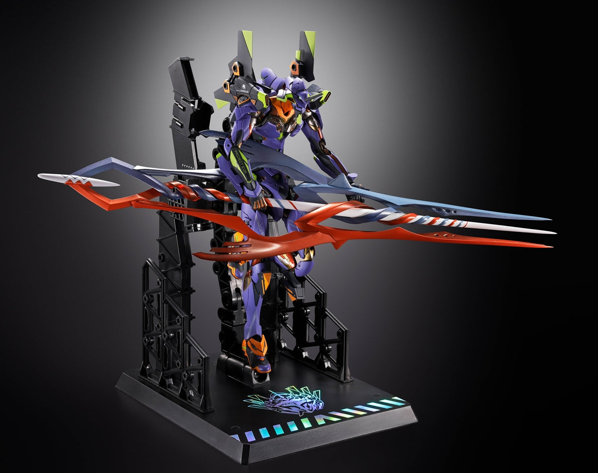 Metal Build Evangelion Test Type-01 30th with the spear of Gaius