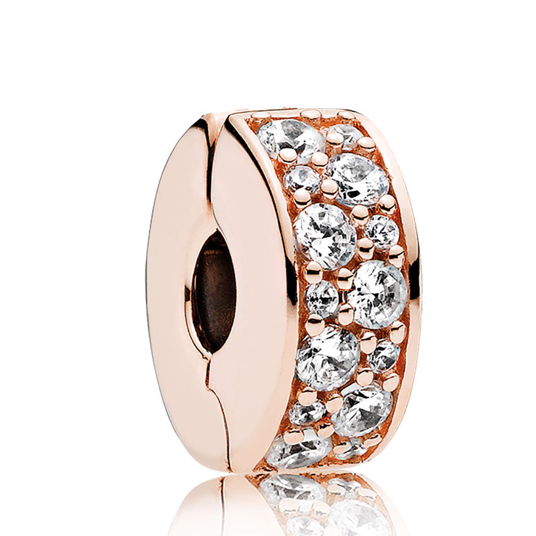 Pandora Shining Elegance Clear CZ Clip