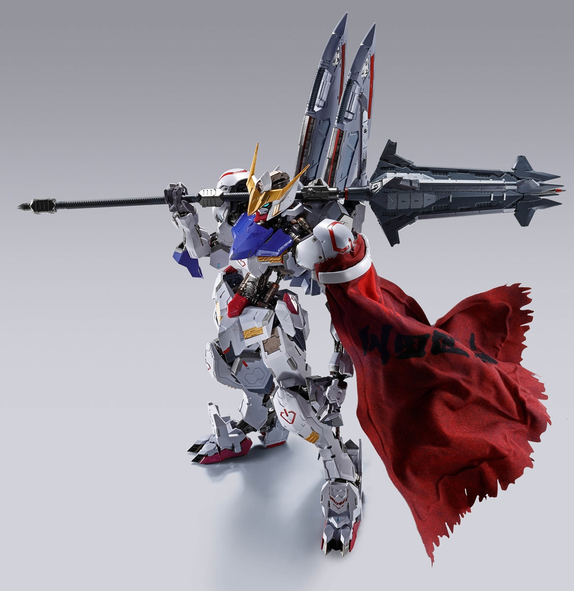Metal Build Gundam Barbatos (4th Form) + Boomerang Mace