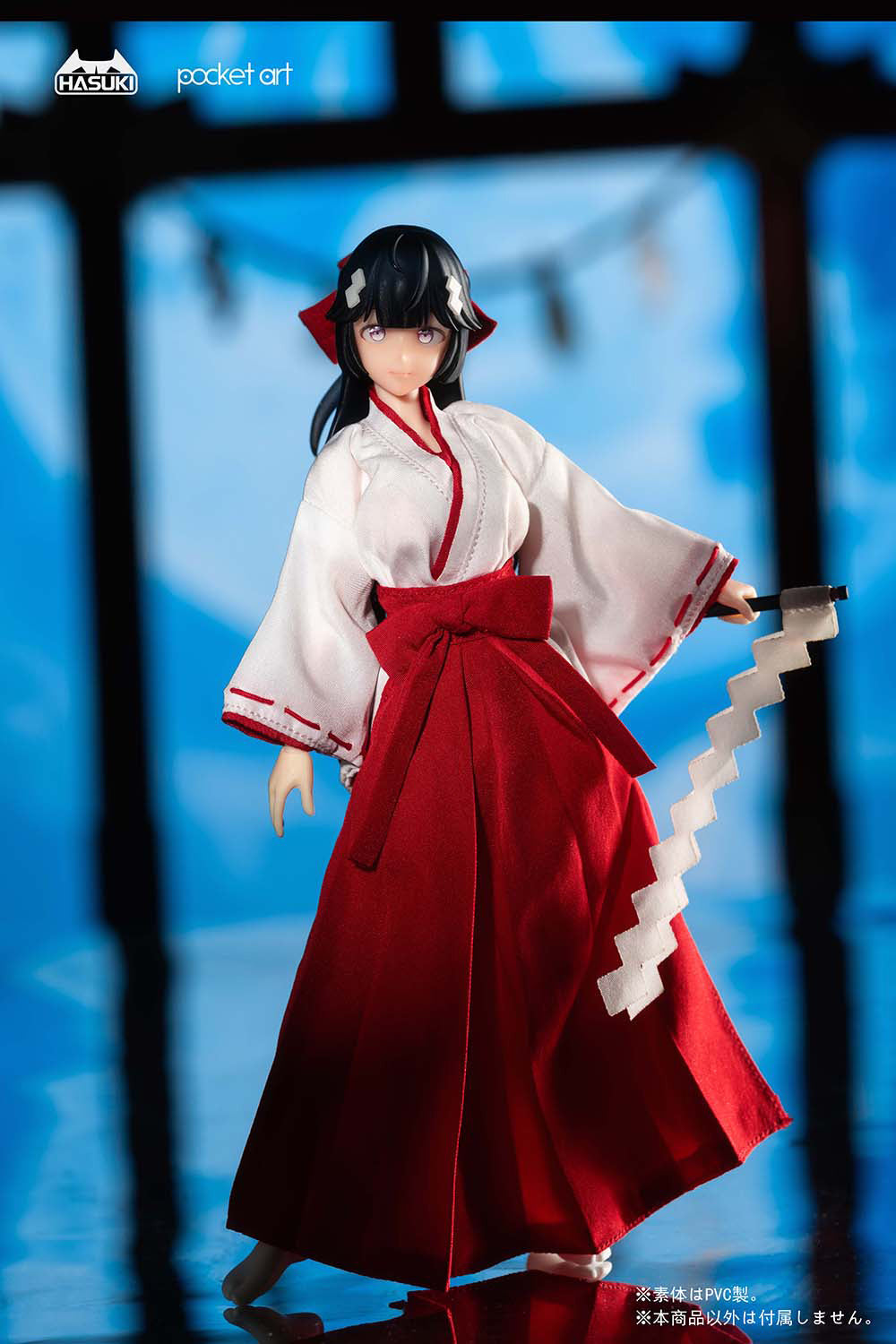 Pocket Art Series PA005 Exorcism Shrine Maiden Tsubaki 1/12 Action Figure