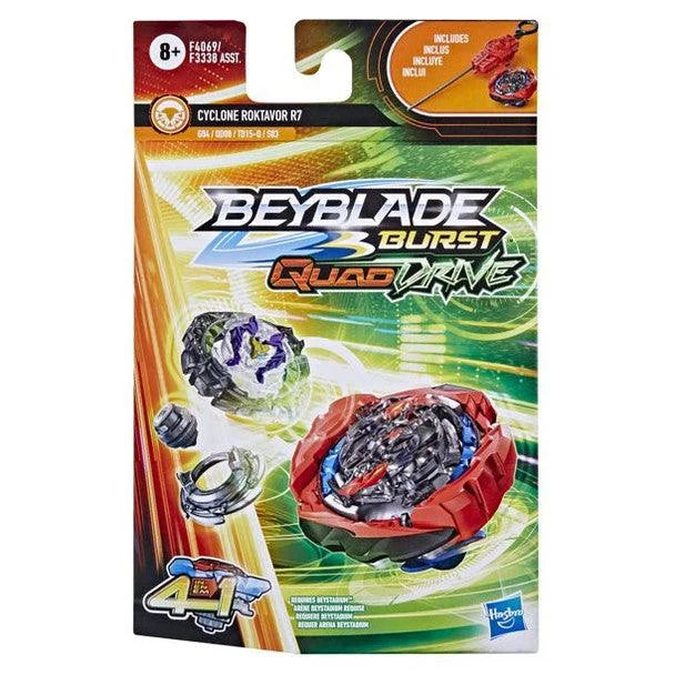 HASBRO Cyclone Roktavor R7 Burst DB QuadDrive Beyblade