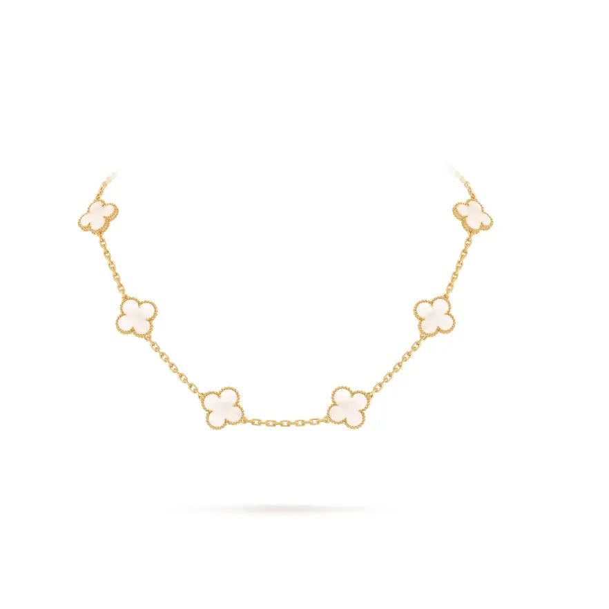 Van Cleef & Arpels Alhambra long necklace, 10 motifs