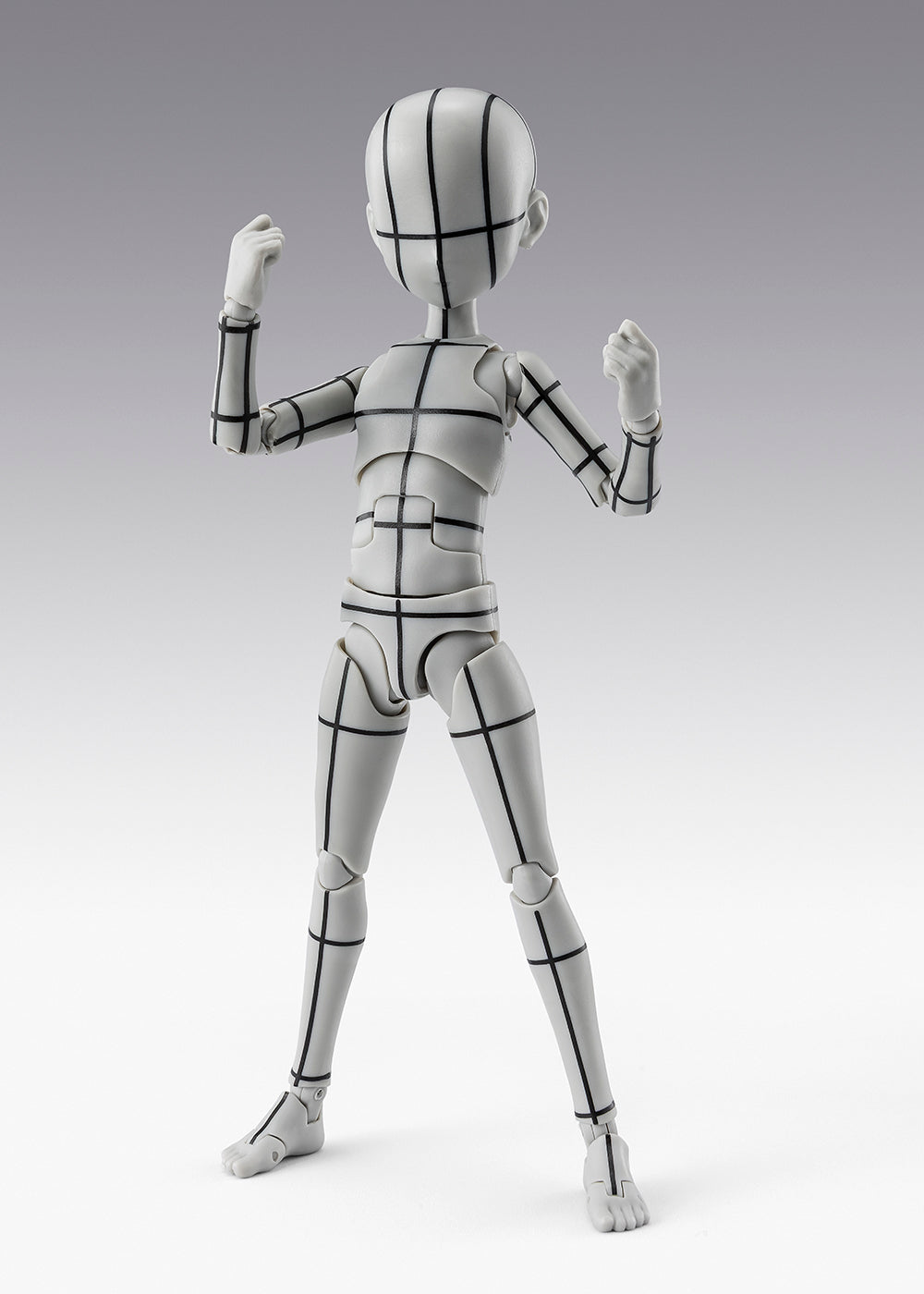 S.H.Figuarts Body-Kun -Ken Sugimori- Edition -Wireframe- (Gray Color Ver.)