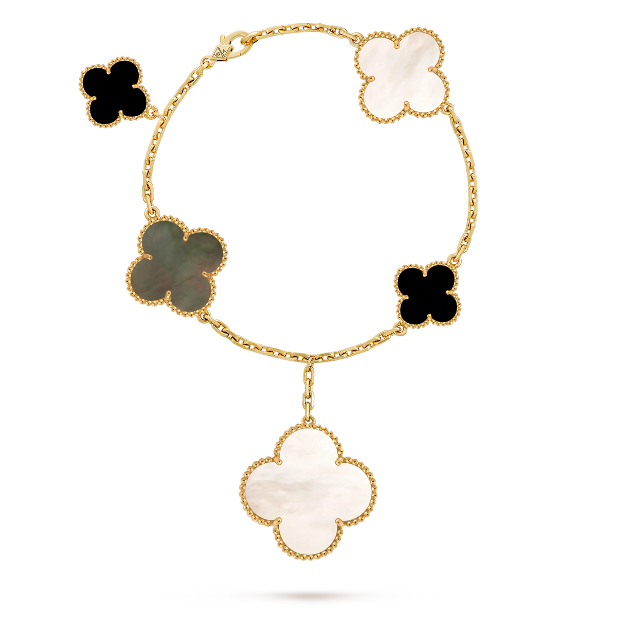 Van Cleef & Arpels Magic Alhambra Five-Flower Bracelet